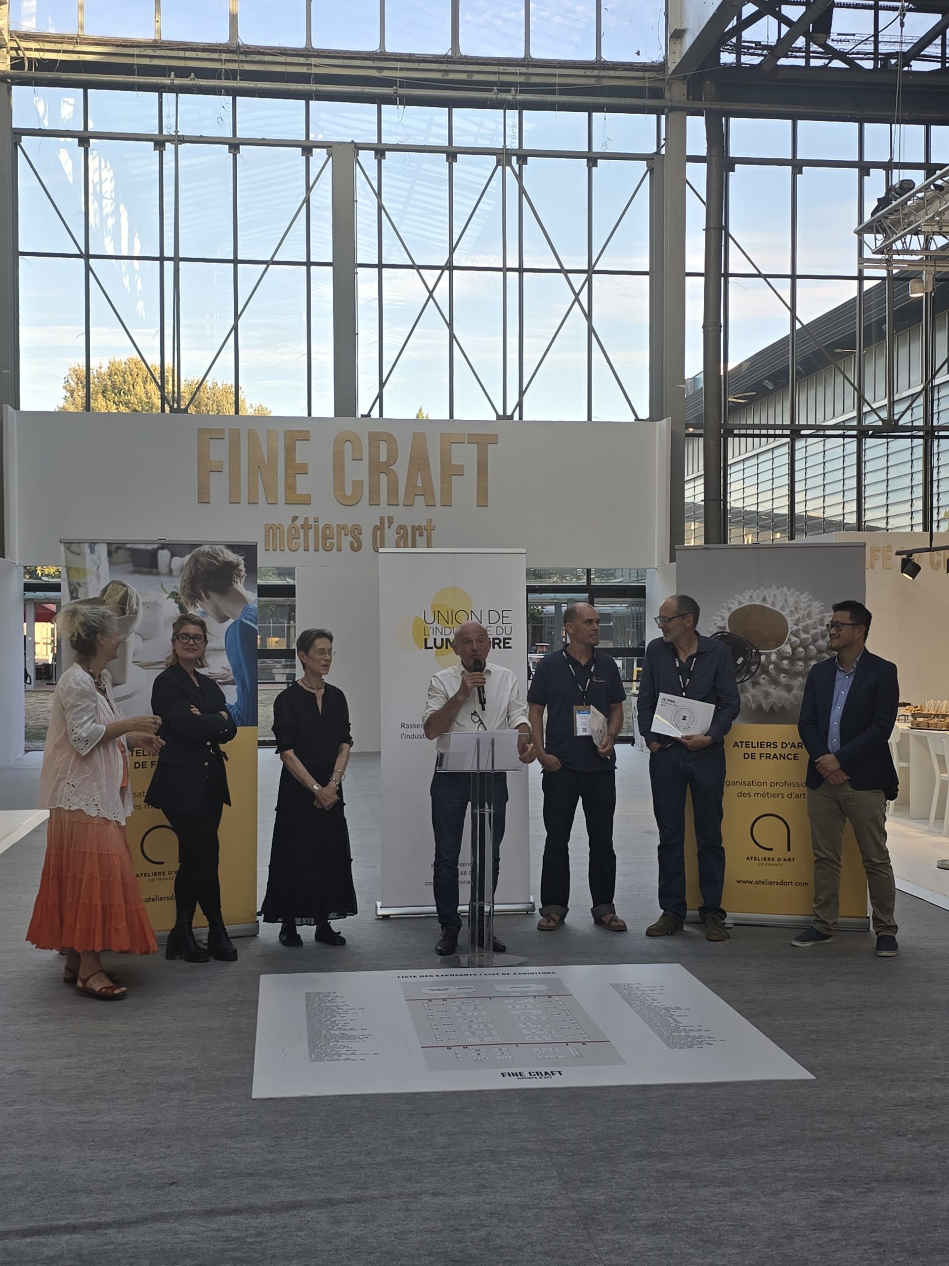 REMISE DU PRIX ARTISAN CRÉATEUR DE LUMIÈRE