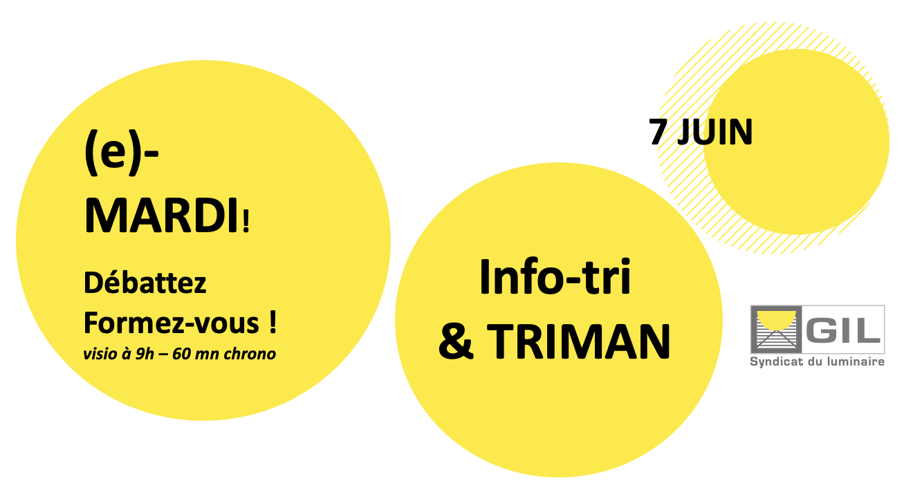 (e)-MARDI  ! Deux rendez-vous en visio tous les mois, sur des sujets normatifs,  réglementaires ou techniques !