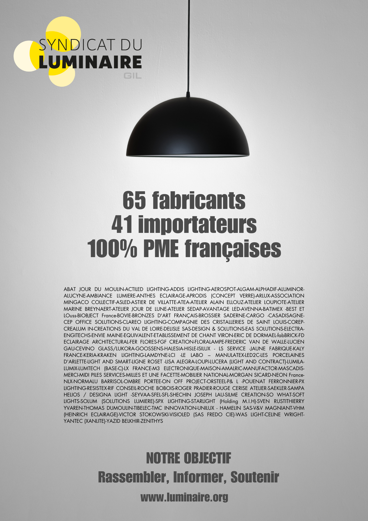 Le Syndicat du Luminaire : 100% PME françaises